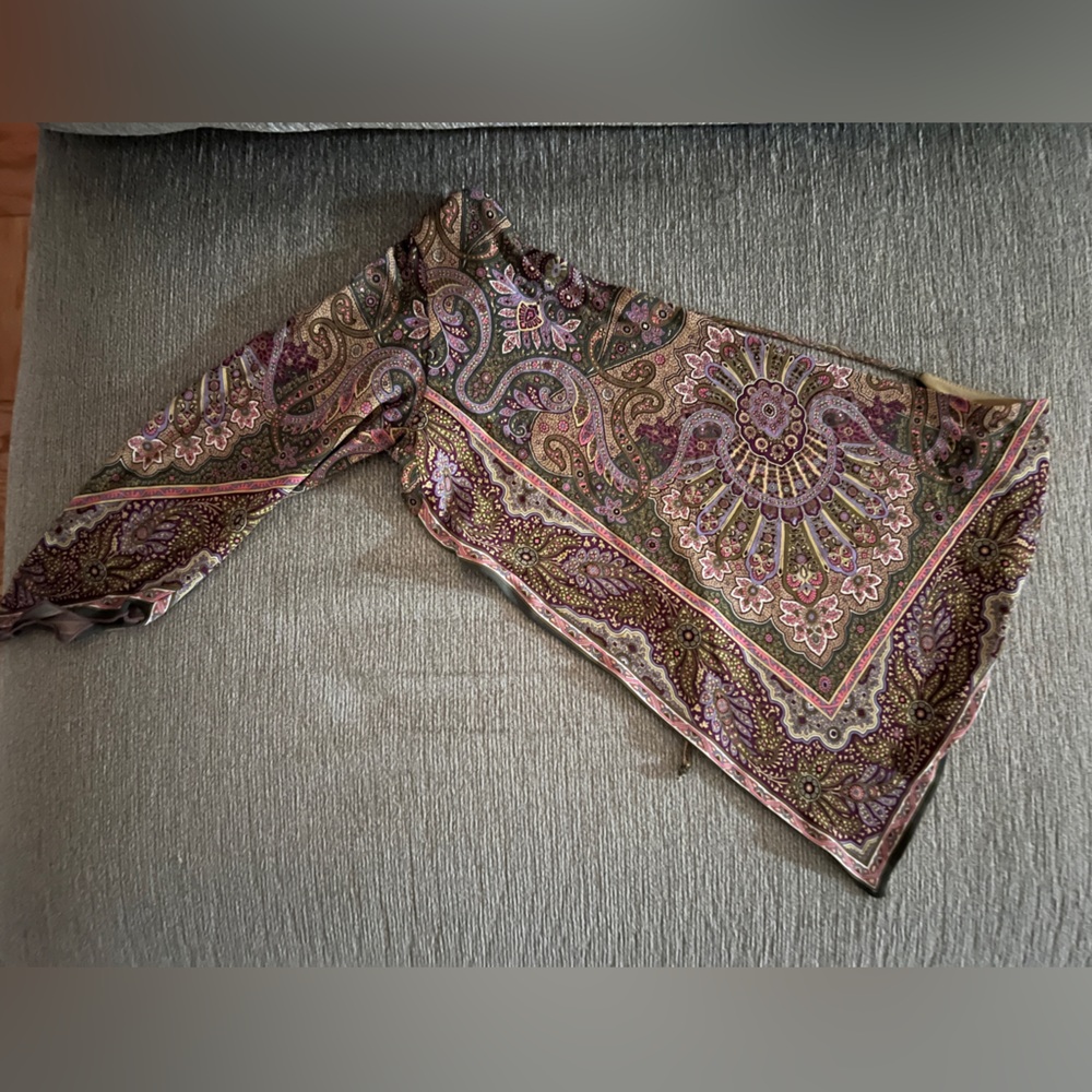 Yigal-Azrouel Sexy Paisley Patterned Asymmetrical Top